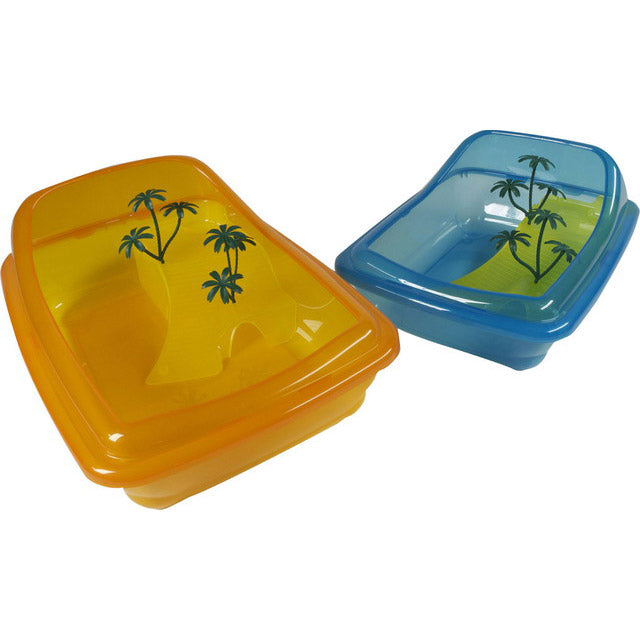 Tartarughiera Ischia in Plastica Colorata per Tartarughe