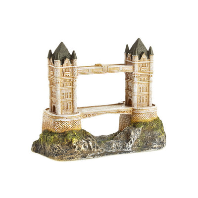 Decorazione Tower Bridge per acquari in resina, 20,5 x 10,5 x 17 cm