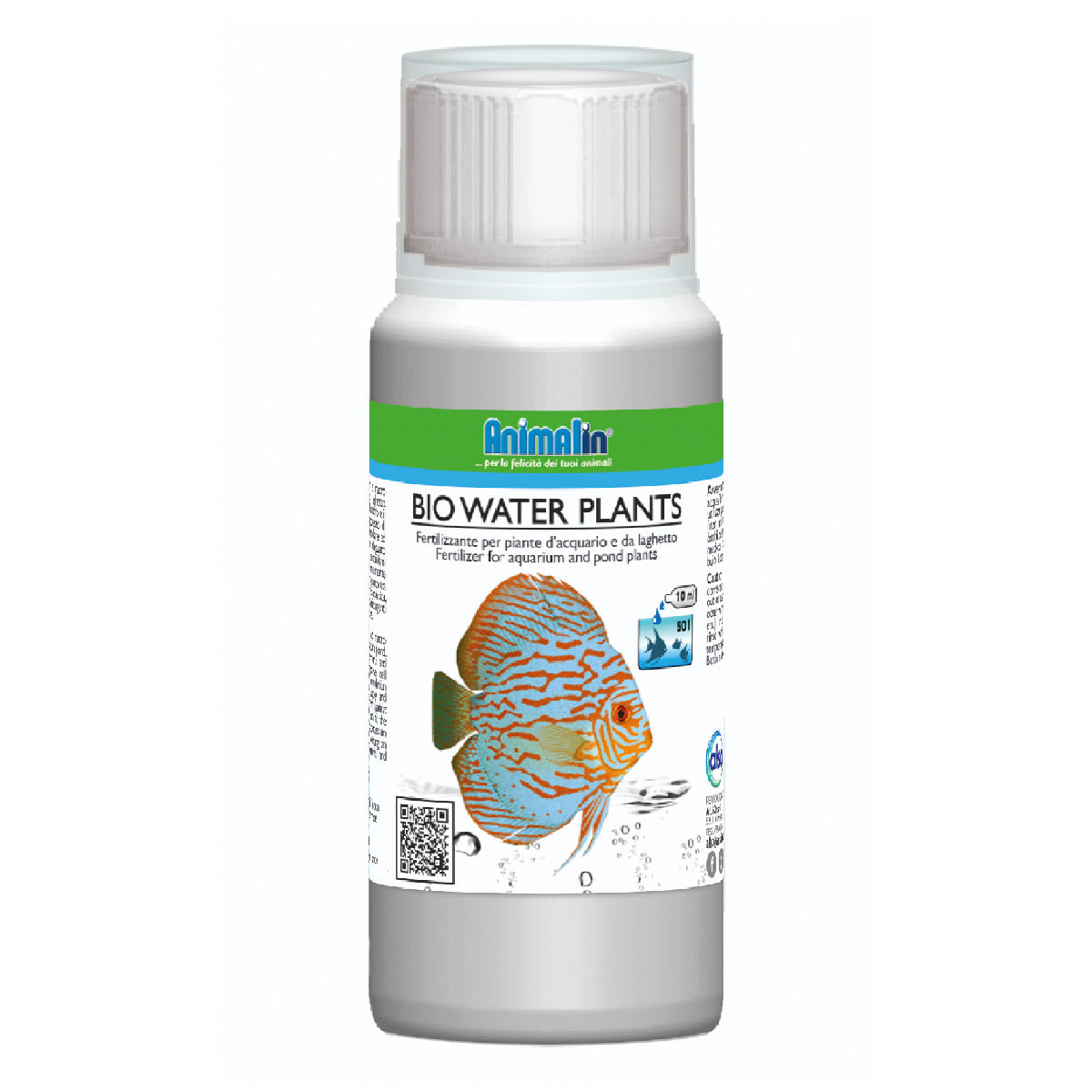 Fertilizzante Bio Water Plants 100 ml per piante acquatiche con nutrienti chelatizzati