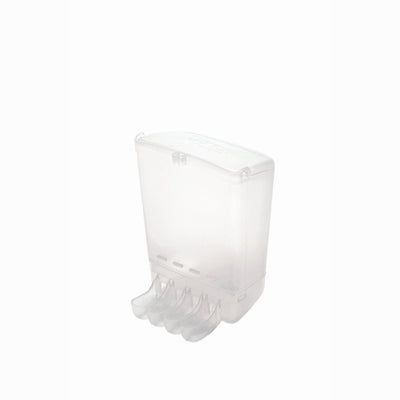 Mangiatoia Top4 Dispenser Antispreco per uccelli, 200 g, 8x8x11 cm
