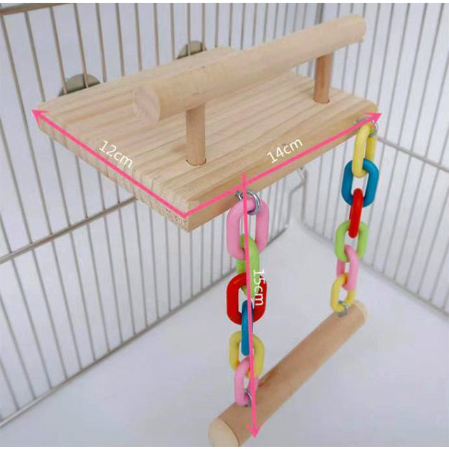 GIOCO BIRD PALESTRINA CON ALTALENA COLOR CM 13X14