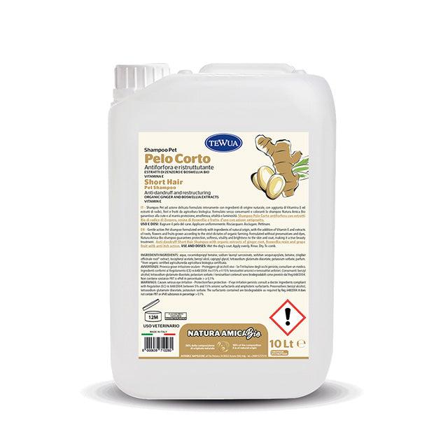 SHAMPOO ANTIFORFORA ZENZERO E LIMONE NATURA BIO
