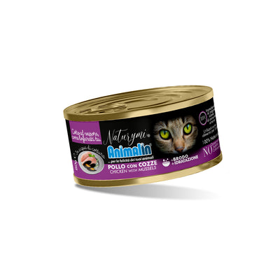 NATURYMI HFC POLLO CON COZZE IN ACQUA DI COTTURA 80 GR