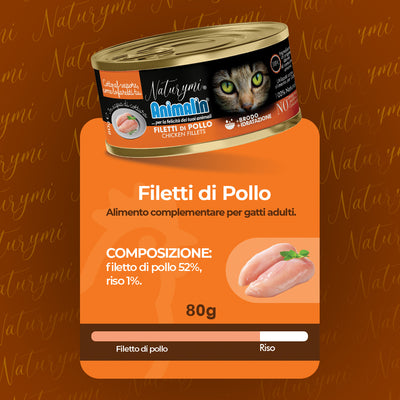 NATURYMI HFC FILETTI DI POLLO IN ACQUA DI COTTURA 80 GR