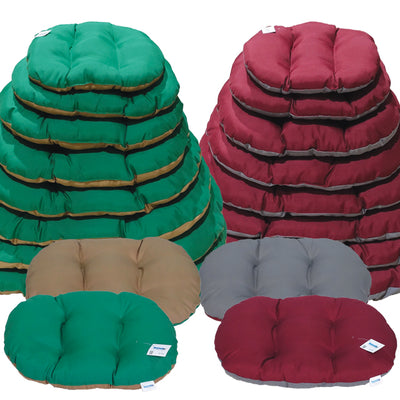 Cuscino double faces morbido per cani e gatti con doppia faccia in colori assortiti