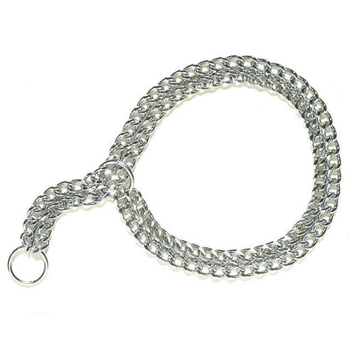 COLLARE STRANGOLO CATENA DOPPIA