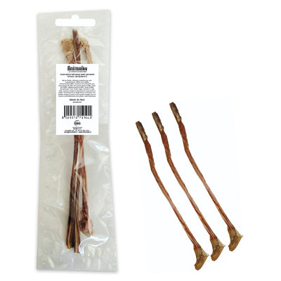 Snack naturale Barf Lab nervi di vitello per cani, bastoncini masticabili 100% naturali