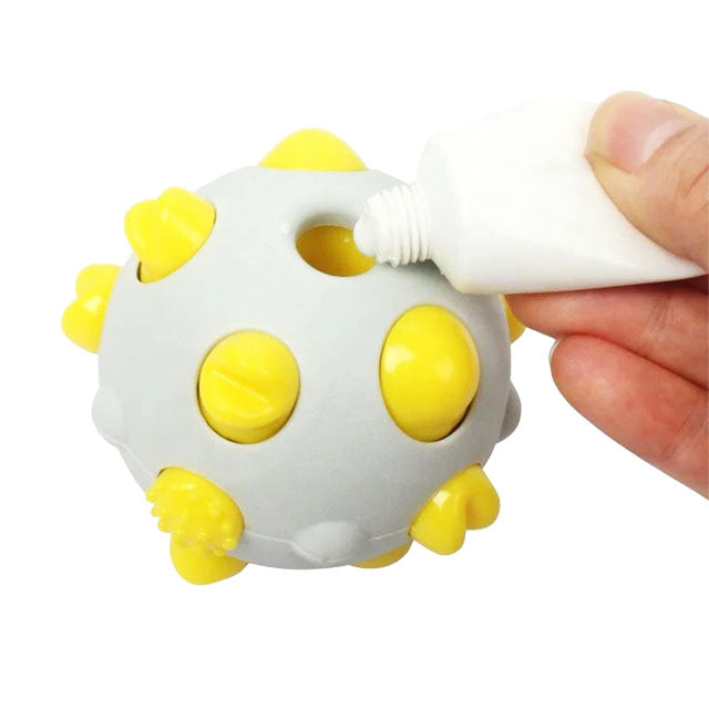 GIOCO TPR IGIENE DENTALE PALLA COLORI ASSORTITI