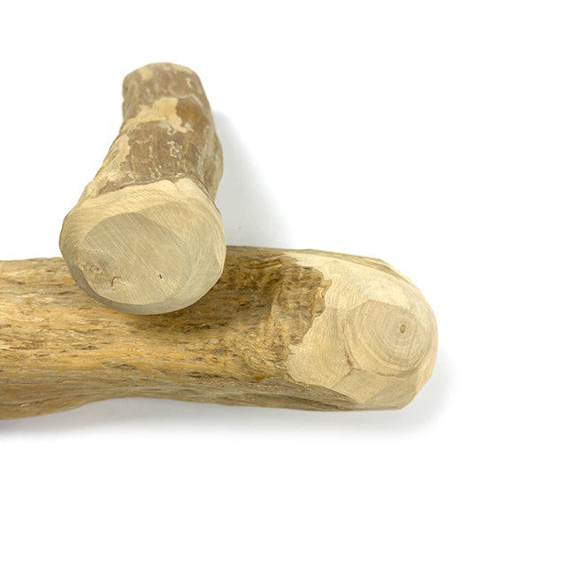 Osso masticabile naturale dell'albero del caffè per cani, legno duro e durevole