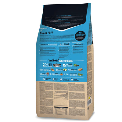Ownat Grain Free Just Trota 3 kg alimento secco senza cereali per cani
