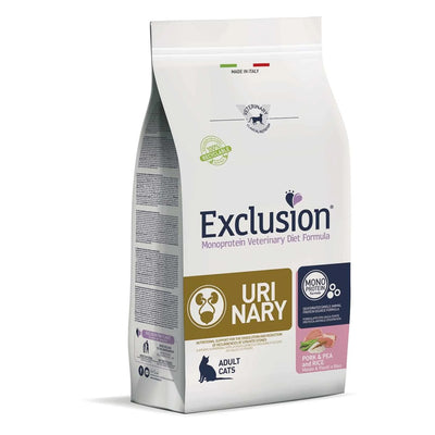 Mangime secco monoproteico veterinario per gatti con calcoli urinari, 1,5 kg