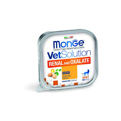 Mangime umido Monge VetSolution Renal Oxalate per gatti, 100 g, supporto renale dietetico