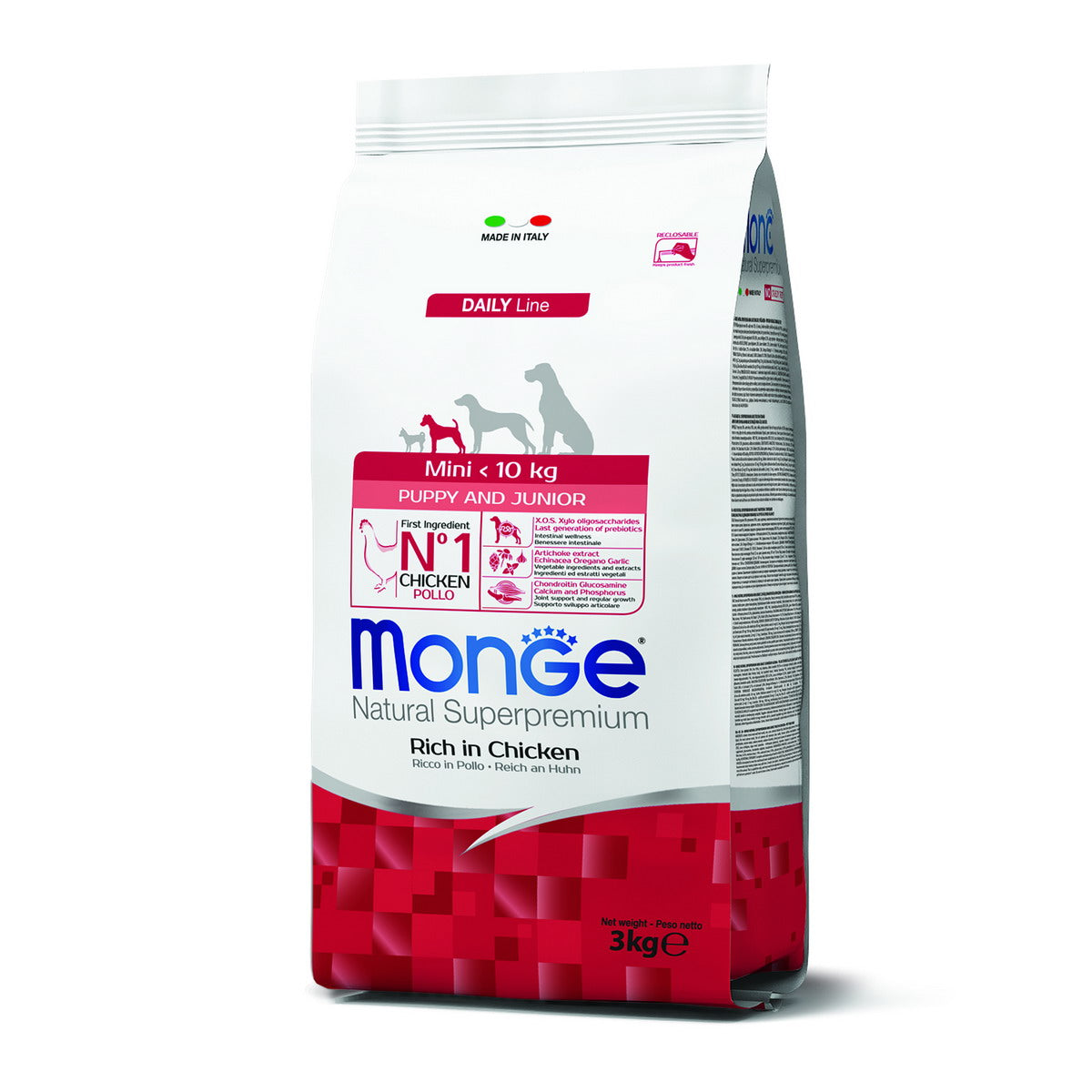 MONGE DRY DOG Mini Puppy & junior