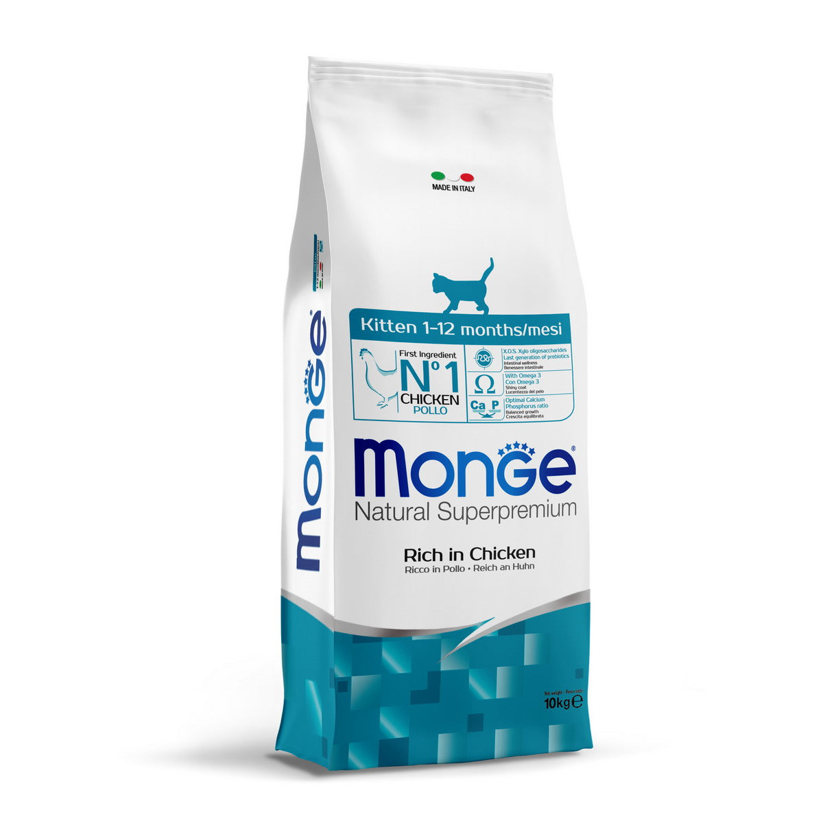 MONGE DRY CAT KITTEN pollo