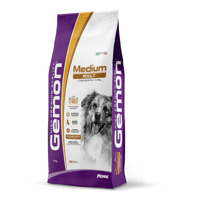 GEMON DRY DOG Medium Adult con pollo