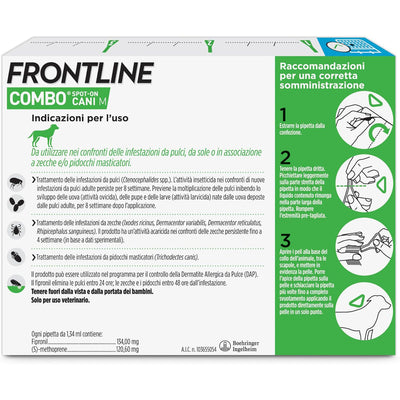 FRONTLINE COMBO CANE 10-20 KG 3 PIPETTE
