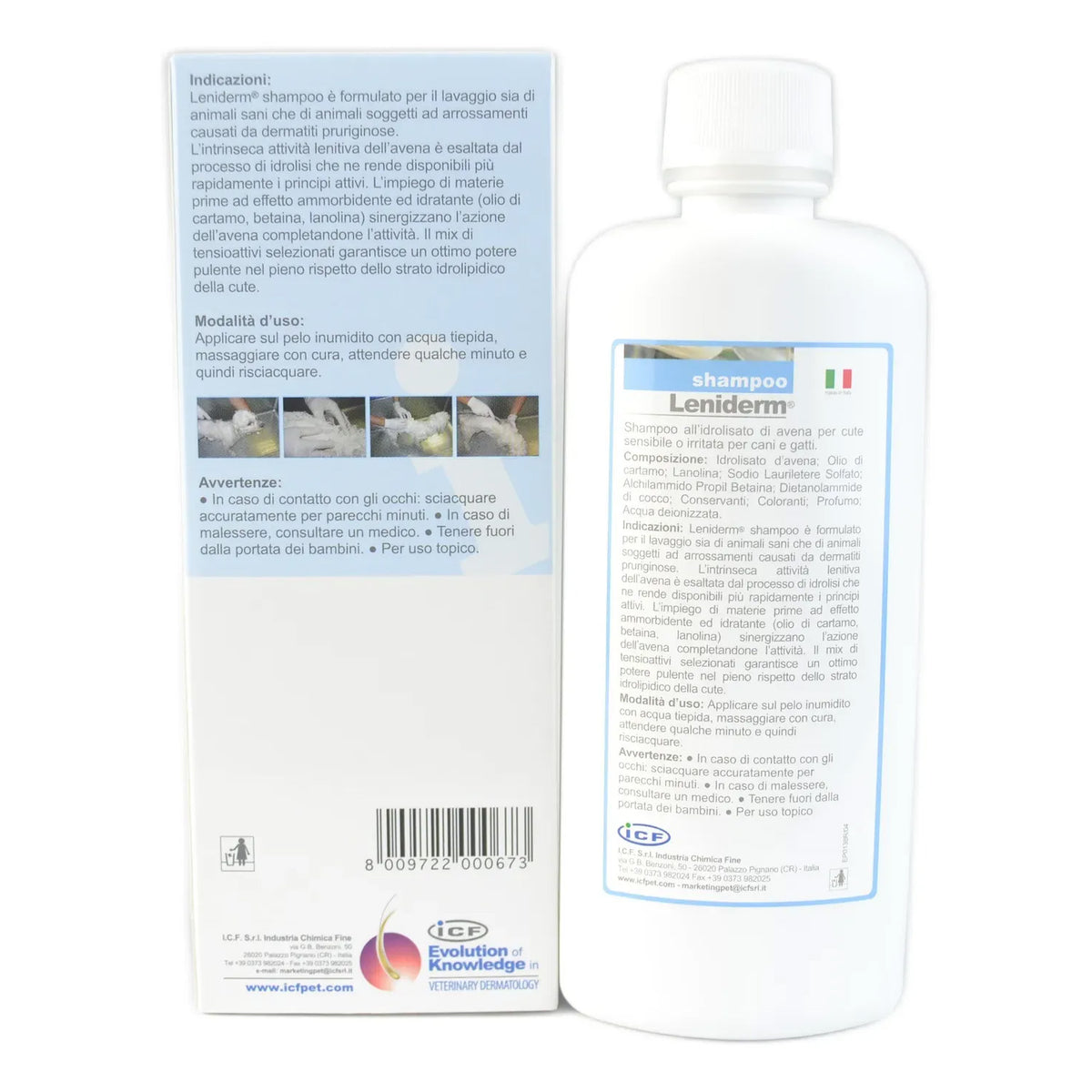 LENIDERM SHAMPOO 250 ML