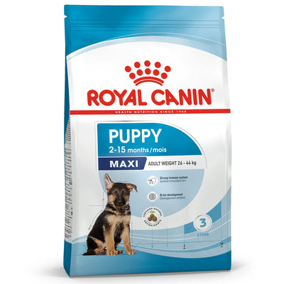 Mangime in crocchette per cuccioli maxi Royal Dog Puppy, sacco da 10 kg