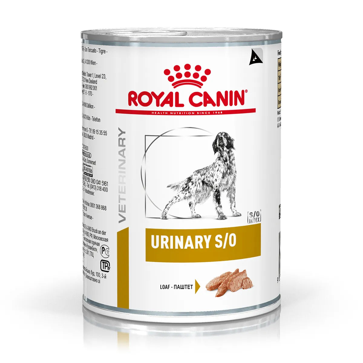 Mangime umido Royal Dog Urinary S/O per cani adulti con disturbi urinari, lattina 410 g