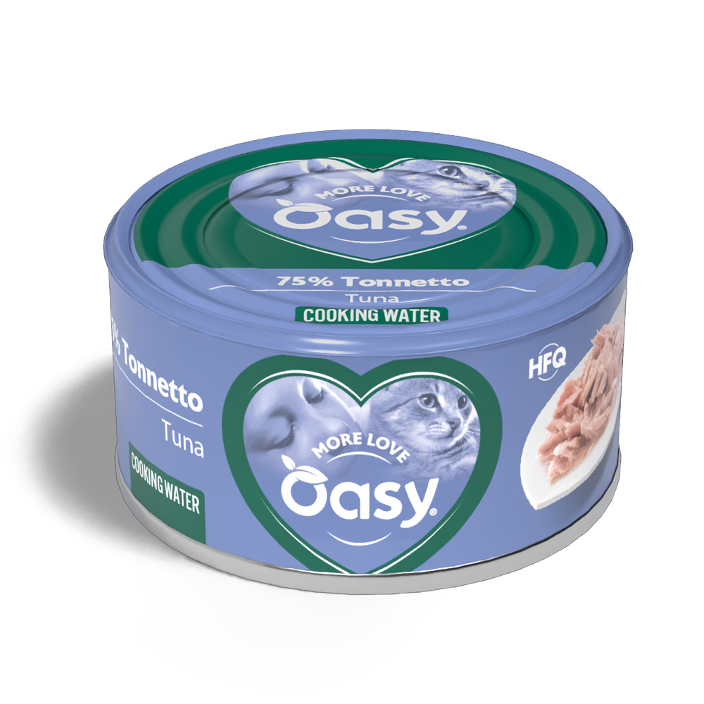 Lattina Oasy More alimento umido per gatti con tonno 70 g
