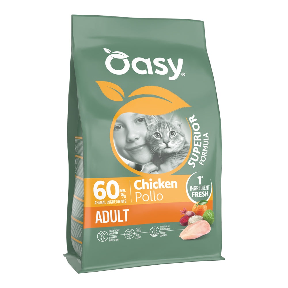 Oasy Dry Cat Superior - ADULT POLLO