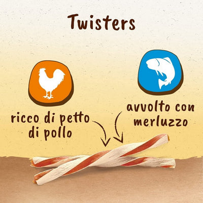 8IN1 TASTIES TWISTERS 85 GR