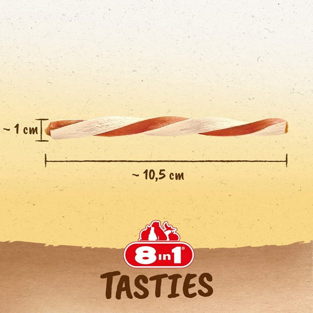 8IN1 TASTIES TWISTERS 85 GR