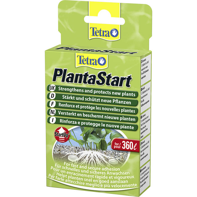 Fertilizzante Tetra PlantaStart in pastiglie per piante acquatiche, confezione da 12 compresse