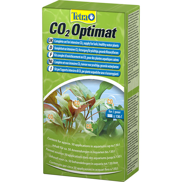 Kit CO2 Tetra Optimat completo con bombola 11g, diffusore e tubi per acquari fino a 100 litri