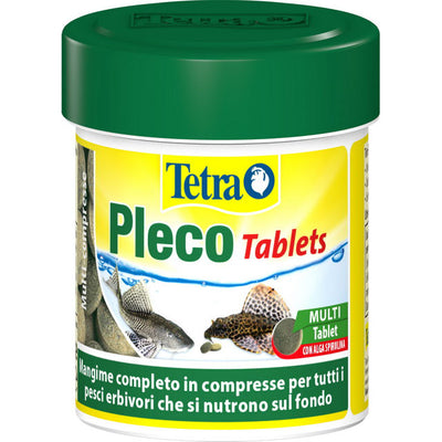 Mangime in compresse per pesci pleco erbivori, confezione da 120 compresse affondanti Tetra
