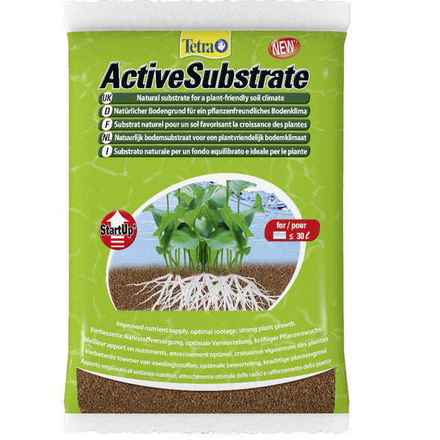 Substrato in argilla Tetra Active Substrate 3 litri per acquari pesci d'acqua dolce