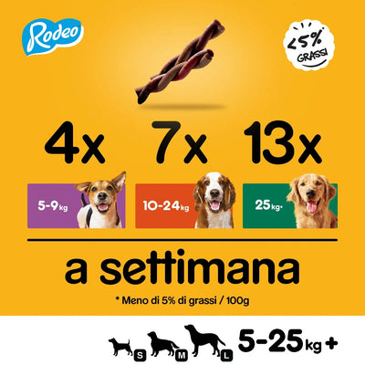 PEDIGREE SNACK Rodeo x7 Manzo
