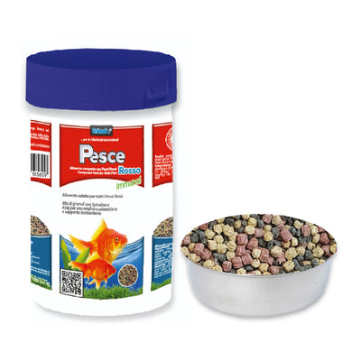 Mangime in granuli da 3 mm per pesce rosso con Spirulina e Kelp per colore intenso e difese immunitarie