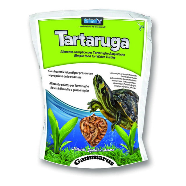 Alimento per tartarughe acquatiche gamberetti essiccati Tartaruga DOY 110 g