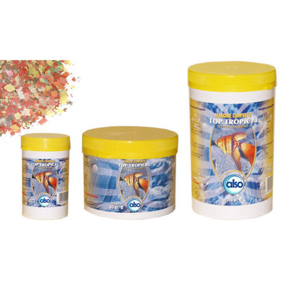 Mangime in fiocchi per pesci tropicali Top Tropical, alimento completo bilanciato