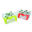 Tartarughiera Panarea Media in plastica resistente 32,5x21x20 cm per tartarughe acquatiche