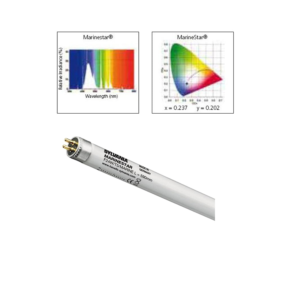 Neon T5 Marinestar lampada fluorescente lineare per acquari marini tropicali attacco G5