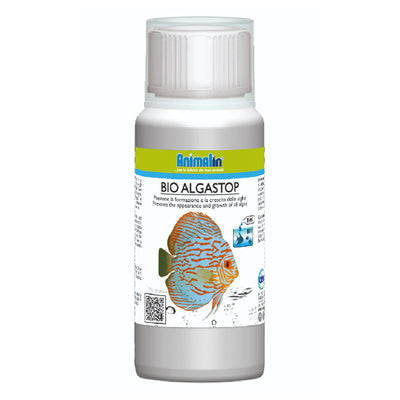 Bio AlgaStop antialghe naturale per acquario, flacone da 100 ml