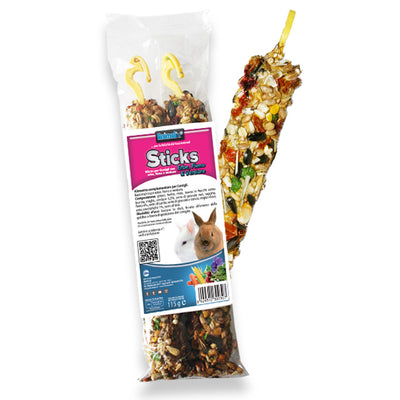 Sticks per conigli con erbe, fieno e verdure, 115 g
