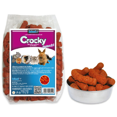 Bastoncini mix estruso per roditori conigli cavie cincillà criceti 150 g