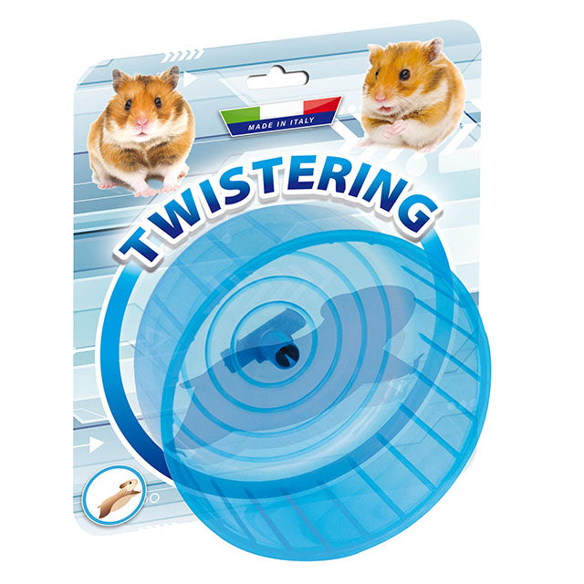 Ruota per criceti diametro 14,5 cm larghezza 7,5 cm in plastica resistente