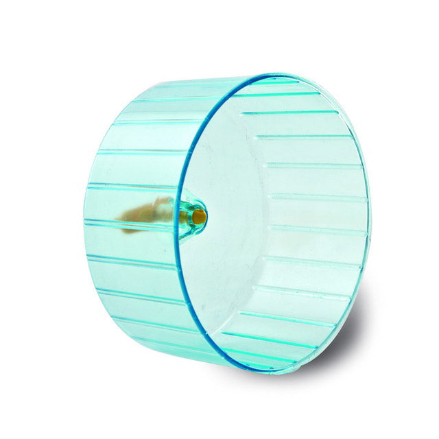 Ruota per criceti in plastica leggera, diametro 14 cm, altezza 7 cm, per gabbia