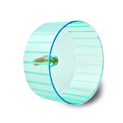 Ruota per criceti in plastica leggera, diametro 14 cm, altezza 7 cm, per gabbia