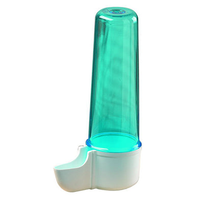 Sifone Altair 100cc trasparente per uccellini, beverino classico in plastica resistente