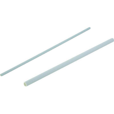 Paletto posatoio zigrinato bianco per uccelli, supporto robusto antiscivolo