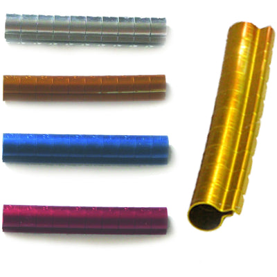 Anellini in alluminio num. 1-10 per uccelli, 50 pezzi, diametro 8 mm