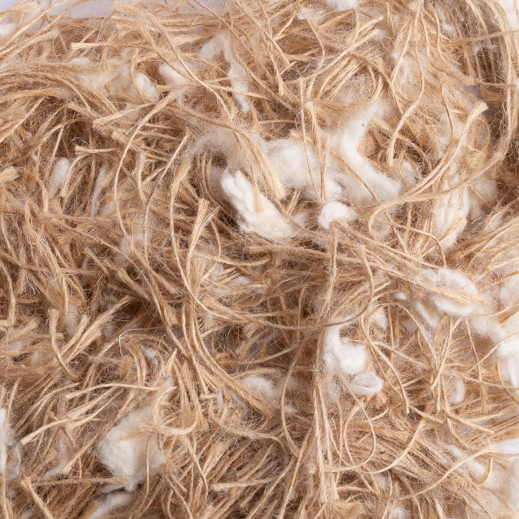 Fibre naturali juta e cotone per nido uccelli, confezione 100 g