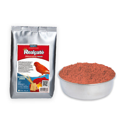 Patè Rosso morbido per uccelli granivori, pastoncino pigmentante con Carofil