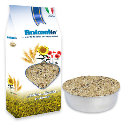 Mix Canarini 4 Semi con Scagliola, Niger, Canapa e Lino per canarini