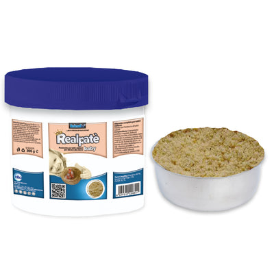 Pastoncino imbecco nidiacei Realpate Baby 300 g polvere per allevamento volatili